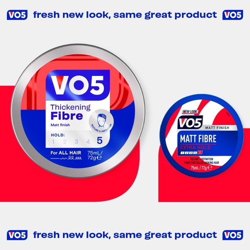VO5 Matt Fibre Hair Paste 75ml