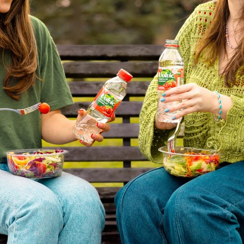 Volvic Touch Of Fruit Sugar Free Strawberry Flavoured Water 6X500ML