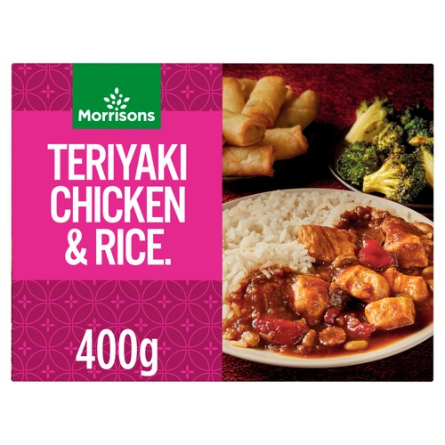 Morrisons Teriyaki Chicken And Rice 400g