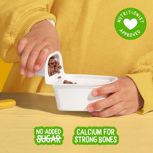 Piccolo Yoghurt Flips Banana with Cocoa Balls 120g