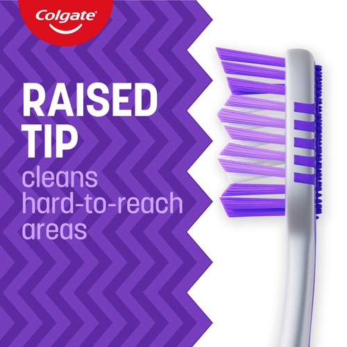 Colgate Zigzag Medium Toothbrushes 