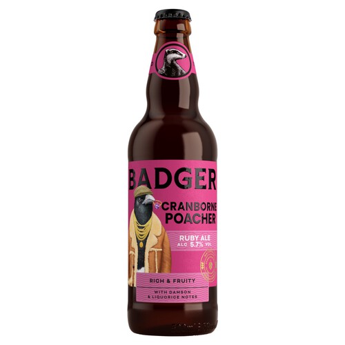 Badger The Cranborne Poacher Ruby Ale