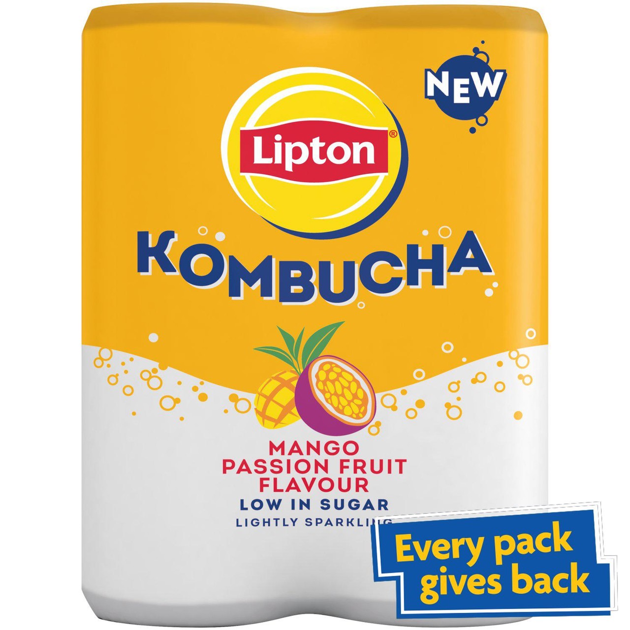 Lipton Kombucha Mango & Passionfruit