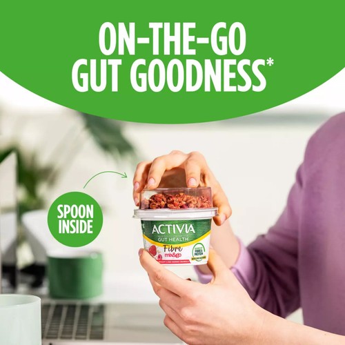 Activia Fibre Yogurt & Red Berries Granola   165g