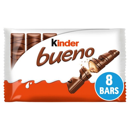 Kinder Bueno Milk Chocolate & Hazelnuts Bars Multipack