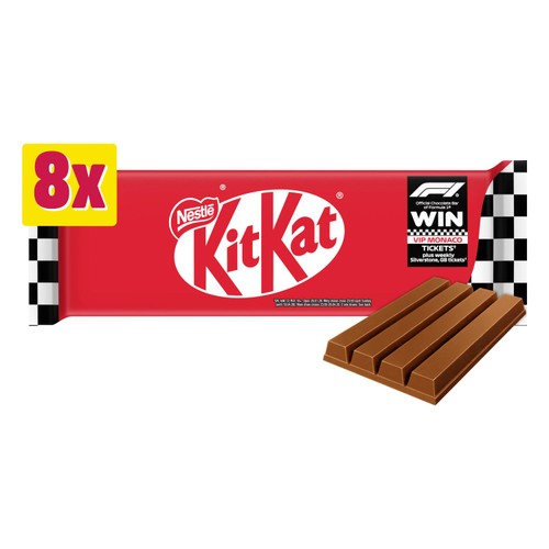 KitKat 4 Finger Milk Chocolate Bar Multipack 8x41.5g