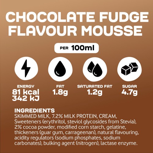 Arla Protein Chocolate Fudge Flavour Mousse 200g
