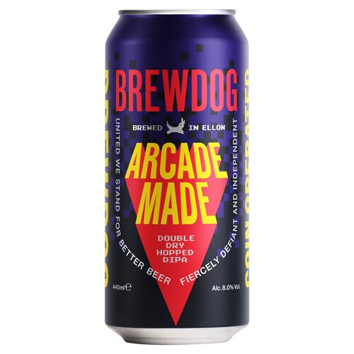 BrewDog Arcade Made Beer Can 