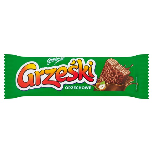 Goplana grzeski hazelnut bar