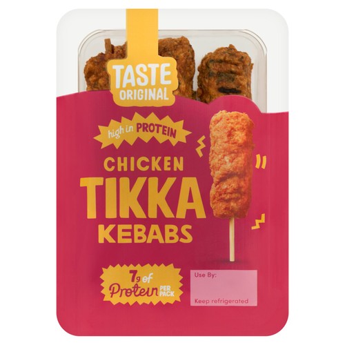Taste Original Chicken Tikka Kebabs 48g