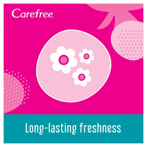 Carefree Cotton Fresh Scented Breathable Pantyliners