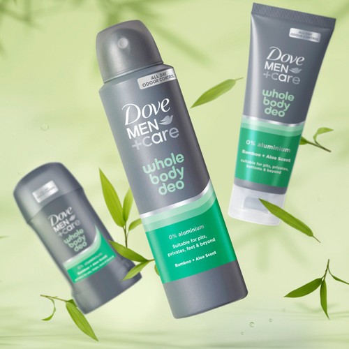 Dove For Men Whole Body Spray Bamboo Aloe 