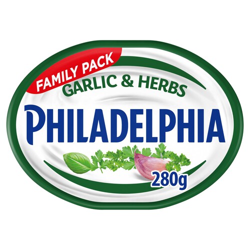 Philadelphia Garlic & Herbs Soft Cream Cheese