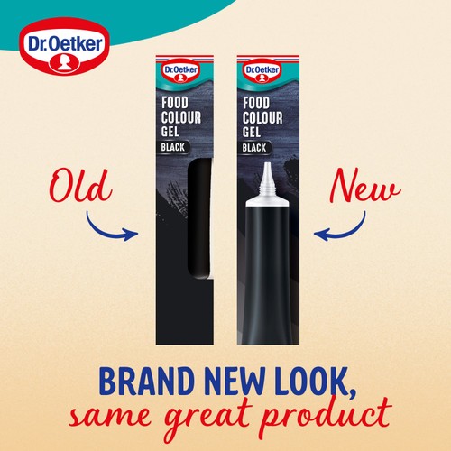 Dr. Oetker Colour Gel Black 15G