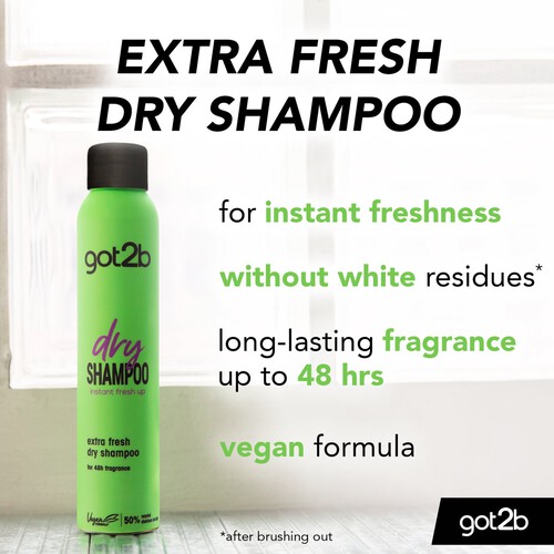  Schwarzkopf Got2B Extra Fresh Dry Shampoo