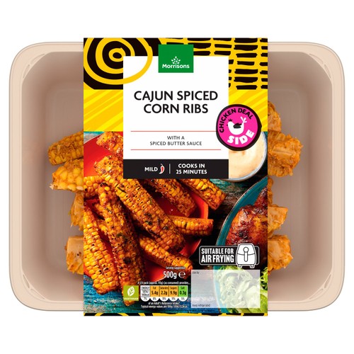 Morrisons Chicken Shop Cajun Spiced Corn Ribs 500g