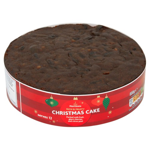 Morrisons Rich & Fruity Christmas Cake Serves 12