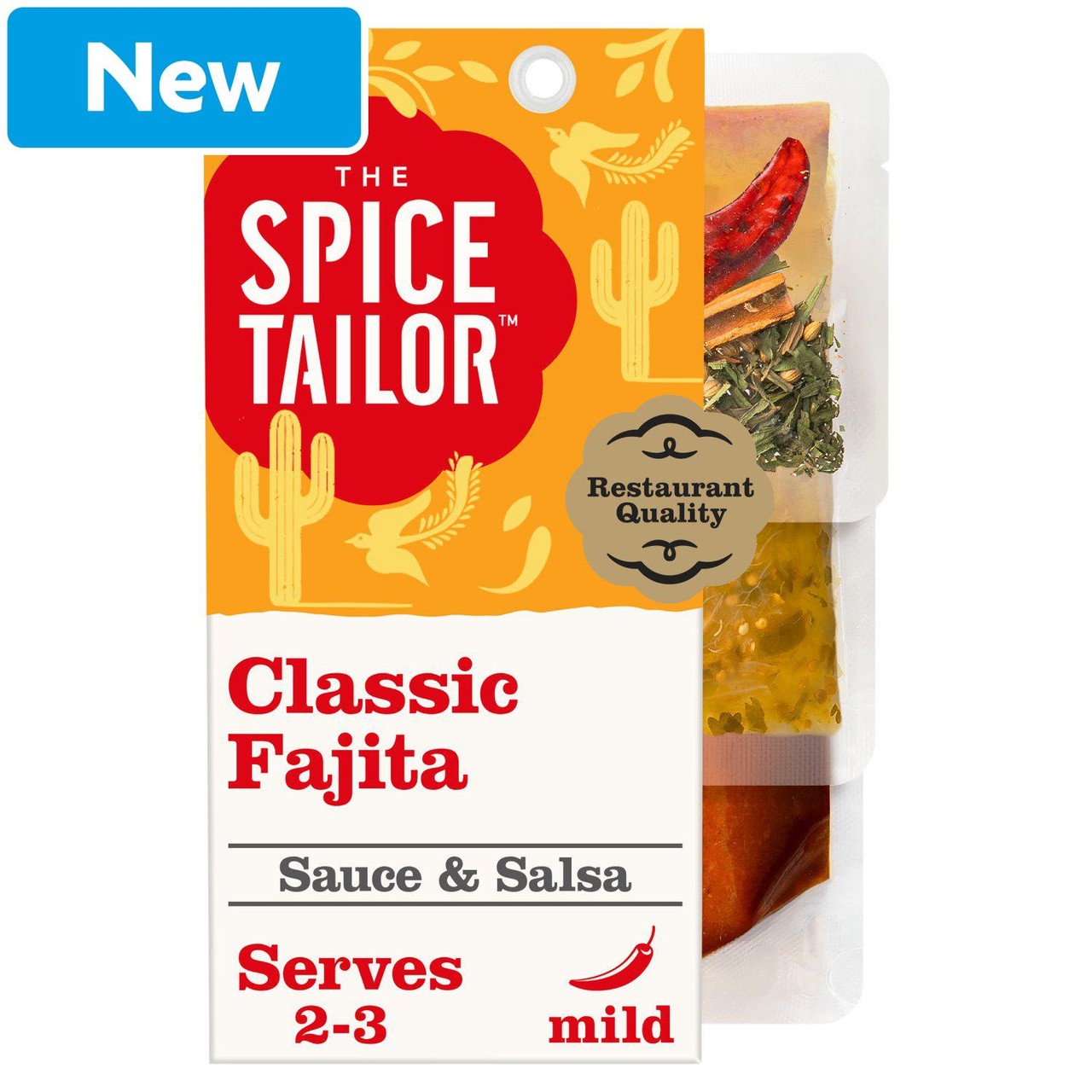The Spice Tailor Mexican Classic Fajita Sauce & Salsa Meal Kit