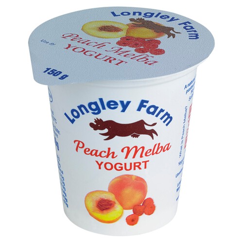 Longley Farm Peach Melba Yogurt