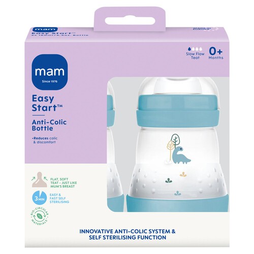 Mam Easy Start Anti - Colic Bottle 0+ Months 