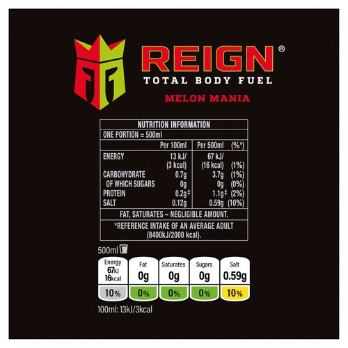 Reign Melon Mania Zero Sugar Energy Drink