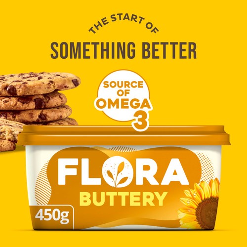 Flora Buttery Spread With Natural Ingredients