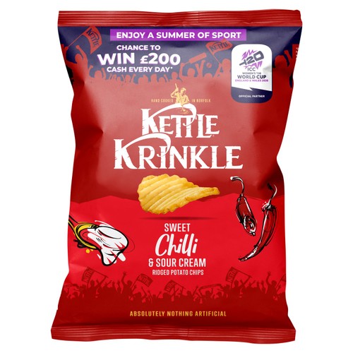 Kettle Krinkle Sweet Chilli 130g