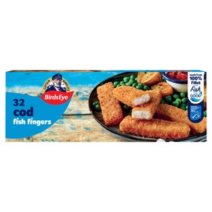 Birds Eye 32 Cod Fish Fingers