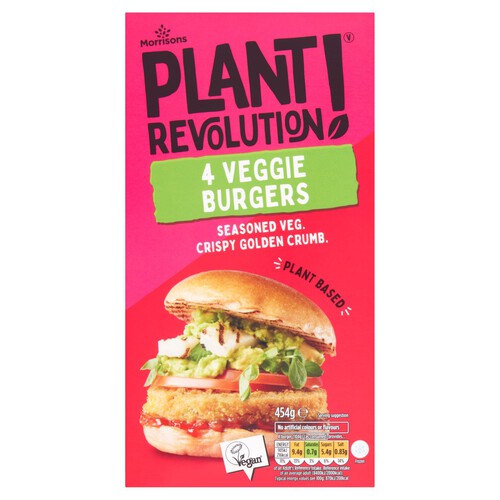 Morrisons Plant Revolution Vegetable Burger