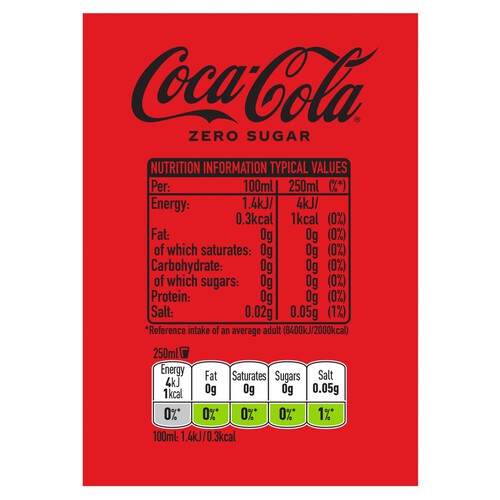 Coca-Cola Zero Sugar 