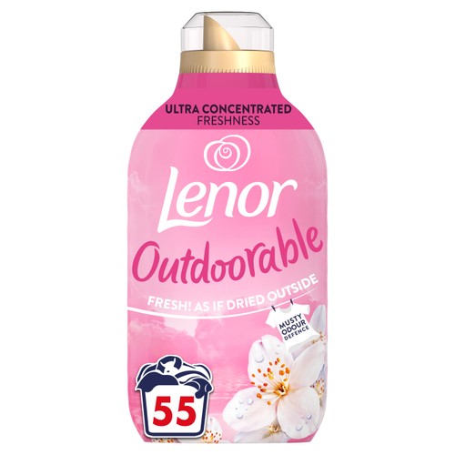 Lenor Outdoorable Fabric Conditioner Dreamy Jasmine 55 Washes
