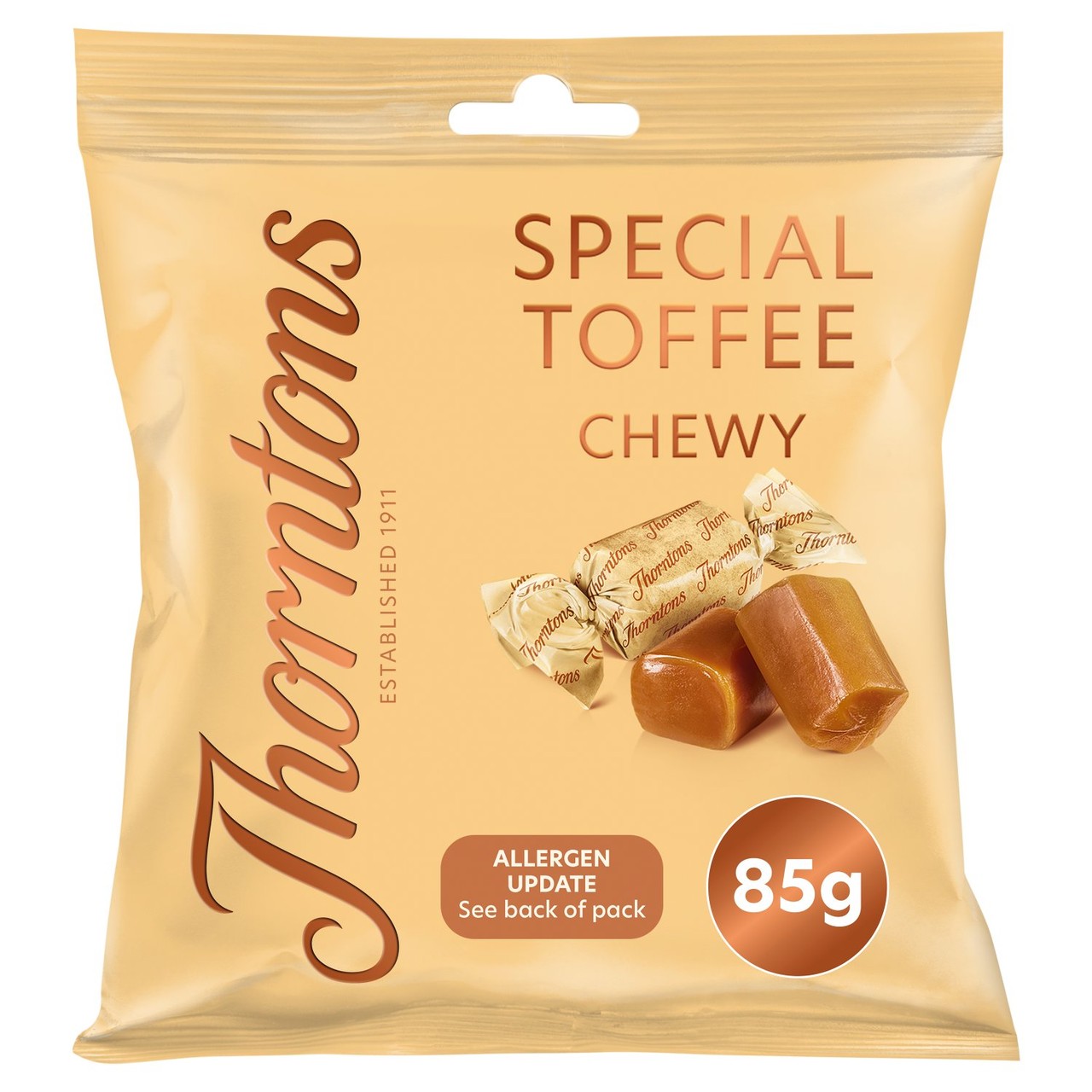 Thorntons Toffee Bag