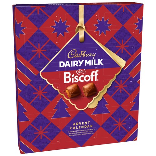 Cadbury Dairy Milk Biscoff Chocolate Advent Calendar 236g