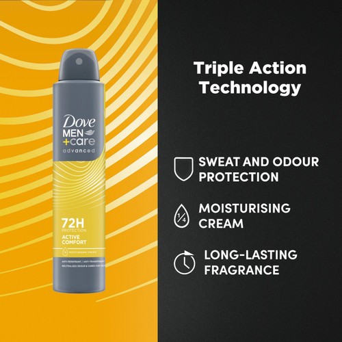 Dove For Men Anti-Perspirant Deodorant Active Comfort