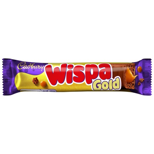 Cadbury Wispa Gold Chocolate & Caramel Bar Single