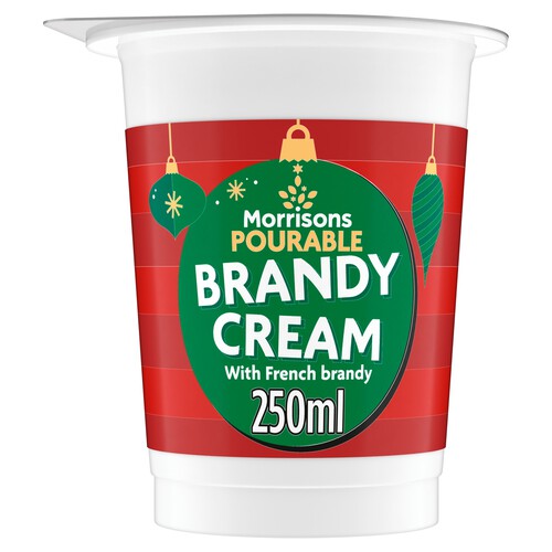 Morrisons Pourable French Brandy Cream