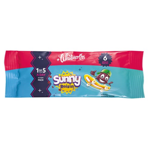 Whitworths Sunny Raisins 6X30G