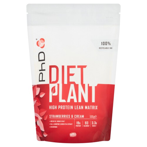 PhD Diet Plant Strawberries & Cream