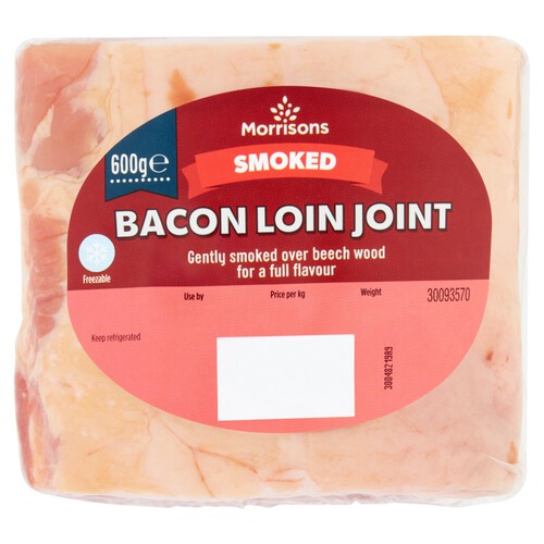 Morrisons Smoked Bacon Loin Joint 