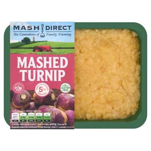 Mash Direct Mashed Turnip 