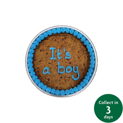 Morrisons The Best Milk Chocolate Giant Cookie It's a boy