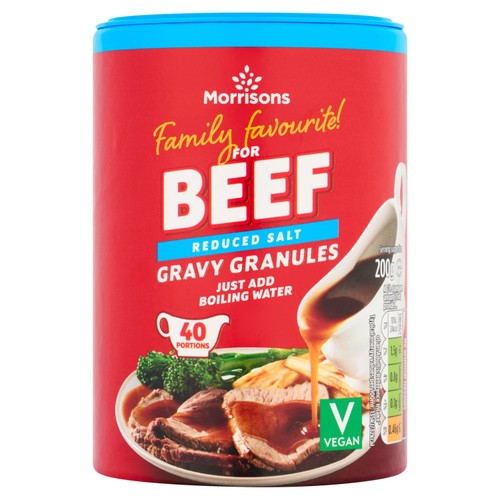 Morrisons Reduced Salt Gravy Granules 200g