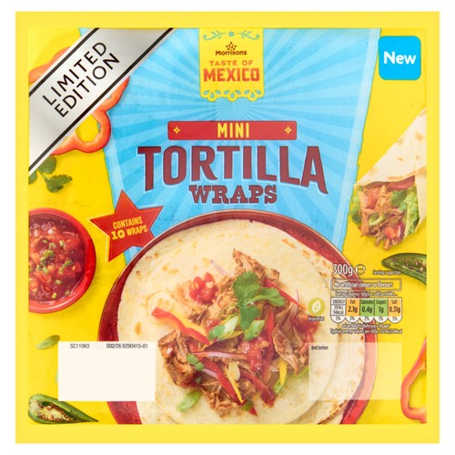 Morrisons Plain Tortillas Minis 300g