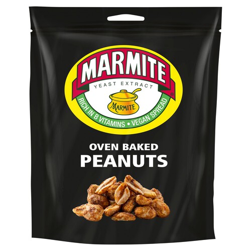 Graze Marmite Oven Baked Peanuts