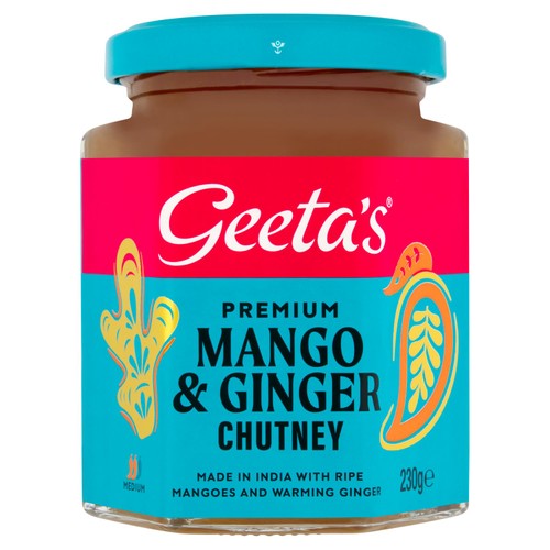 Geeta's Mango & Ginger Chutney 230g