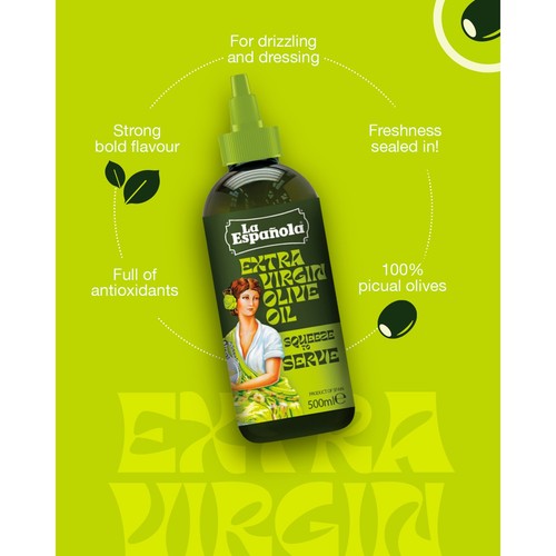 La Espanola Squeezy Extra Virgin Olive Oil 500ml