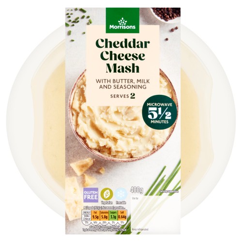 Morrisons cheddar cheese mash
