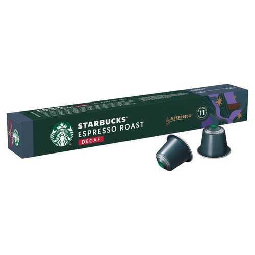 Starbucks By Nespresso Decaf Espresso Roast 10 Pods 55g