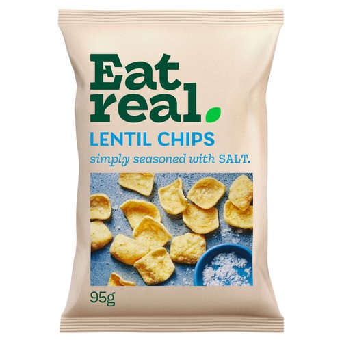 Eat Real Sea Salt Lentil Chips 