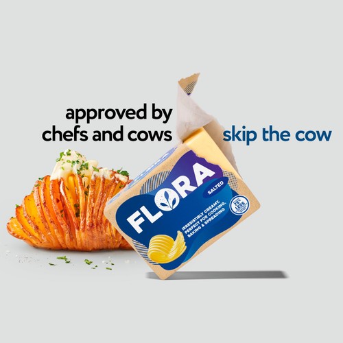 Flora Salted Block Plant Butter 200g